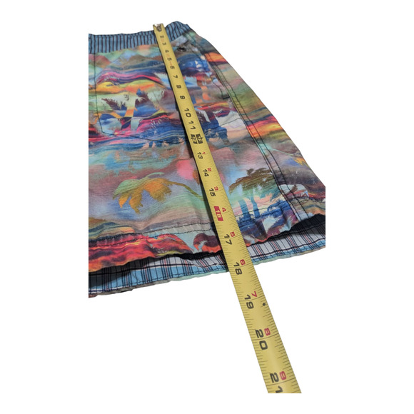 Robert Graham Multicolor Casual Board Shorts Swimwear Men's Size 32 Trunks - Picture 6 of 6